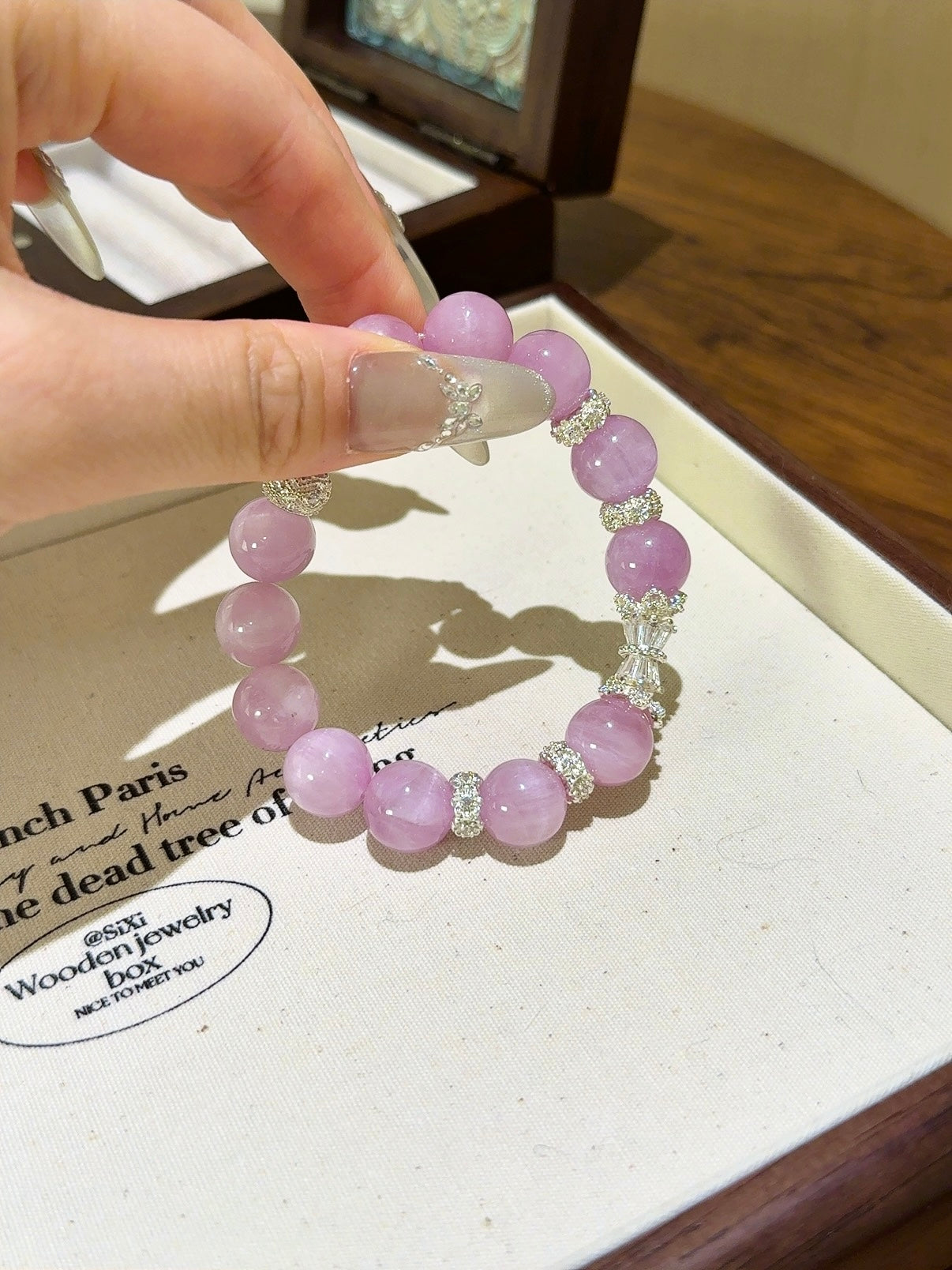 ▫️▪️ Kunzite bracelet